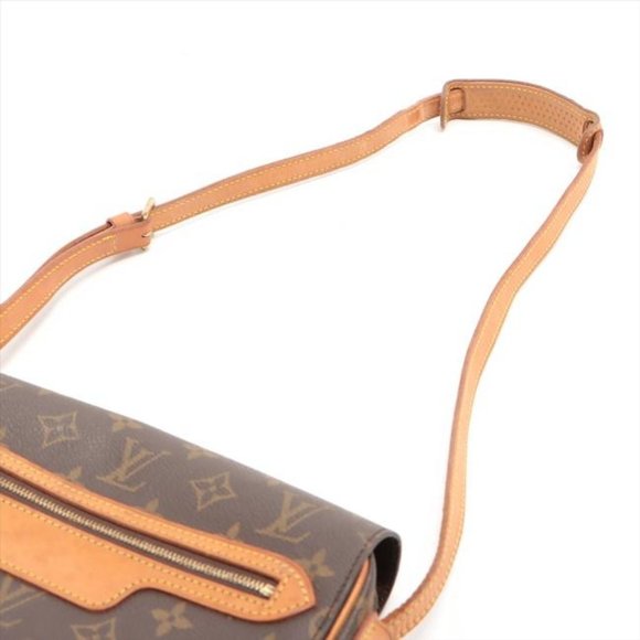AUTHENTIC Louis Vuitton Saint Germain Brown Monogram Canvas Cross Body B… - Picture 7 of 11